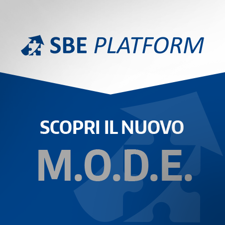 SBE Platform | Scopri il nuovo M.O.D.E. | Modularità, Ottimizzazione, Design, Evoluzione